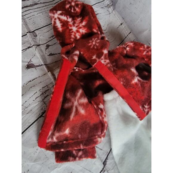 Handmade Fleece Doll Clothes Christmas Winter For 18in Doll - Picture 5 of 6